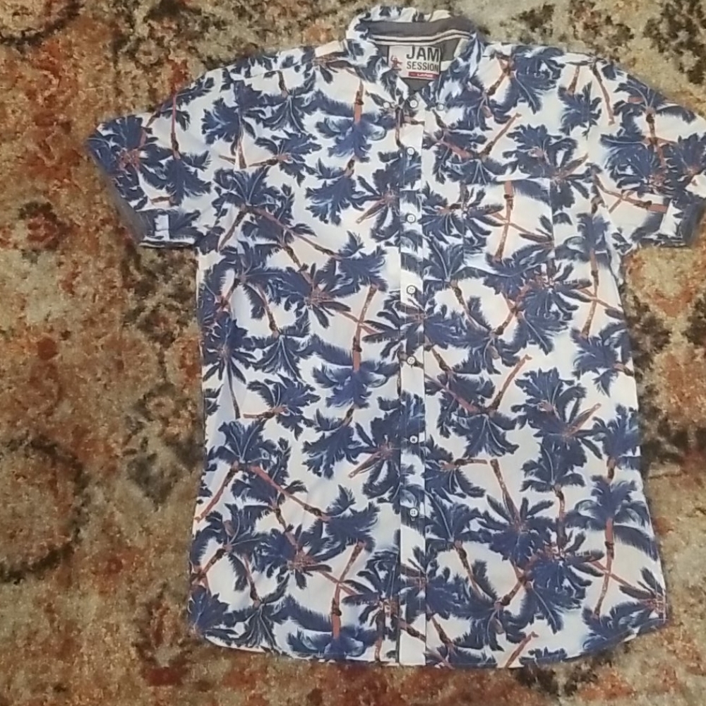 Jam session button up shirt with pocket